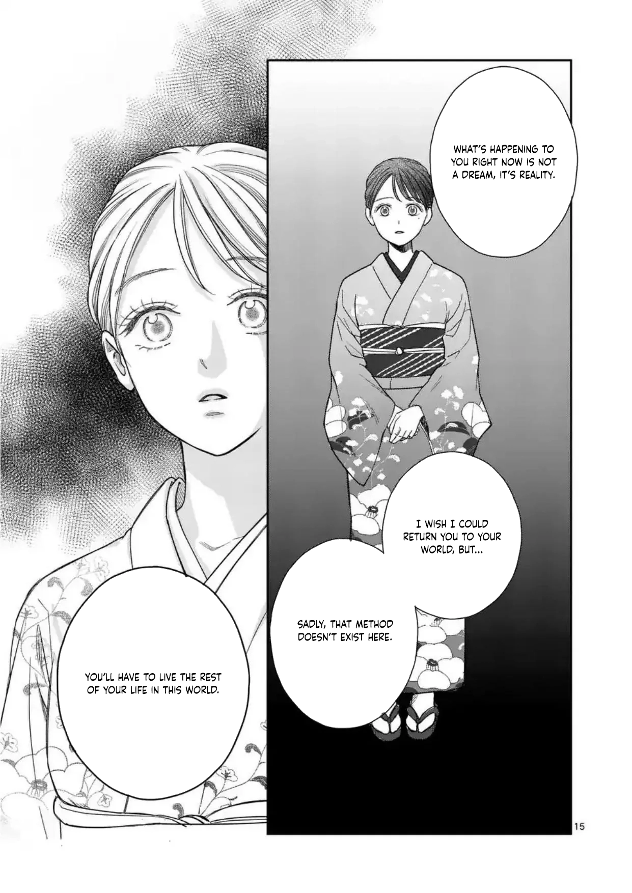 Got summoned to another world by accident, so I’ll just make Japanese sweets. Chapter 1 Page 15